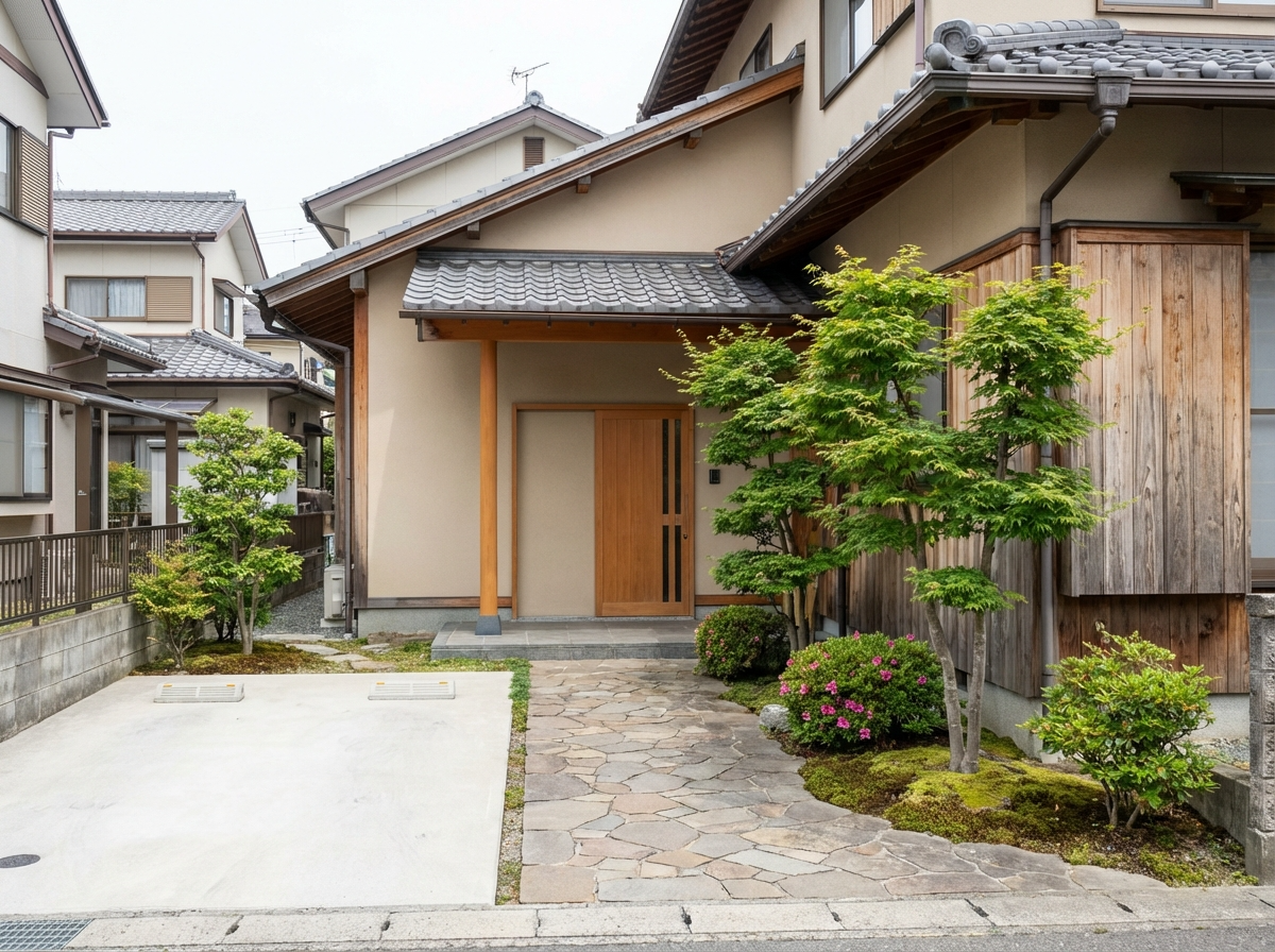 和風モダン外構